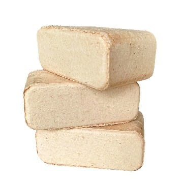 Briquettes de bois densifiées
